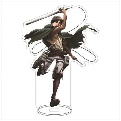16CM Anime Acrylic Stand‌ Attack on Titan Connie Springer Mikasa Ackerman Eren Jaeger Armin Arlert Cos Figure Ornaments Gifts