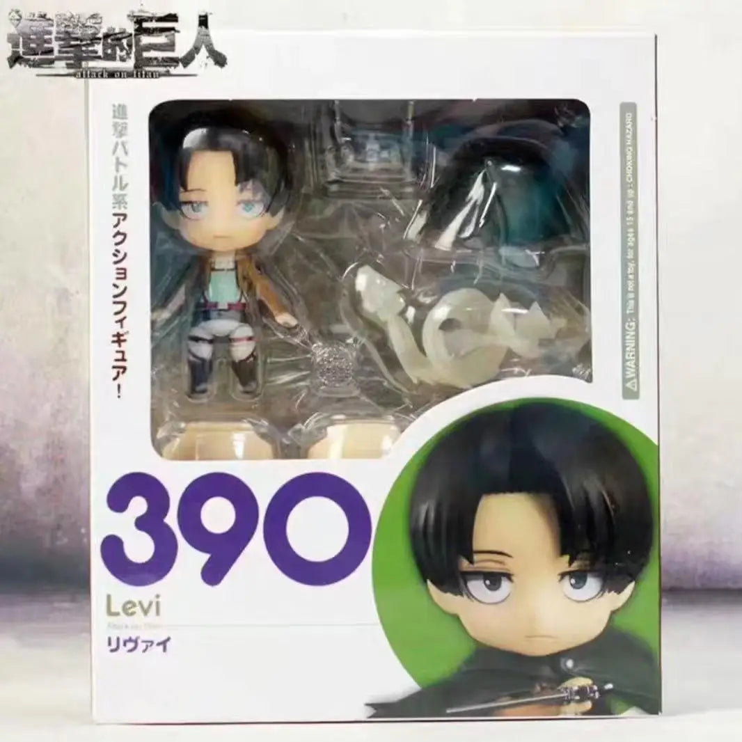 Anime Attack On Titan 1123# Hange Zoe 2000# Eren Jaeger Mikasa Ackerman Action Figures Cartoon Model Movable Doll Ornament Gift