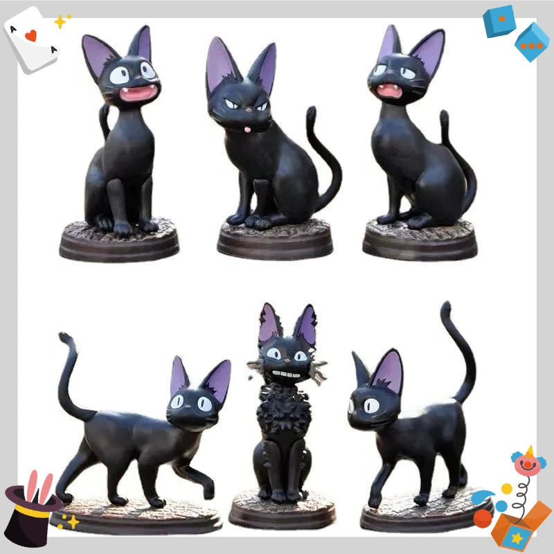 Black Cat Figurines Plush