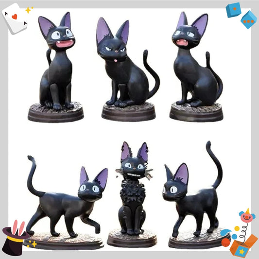 Black Cat Figurines Plush