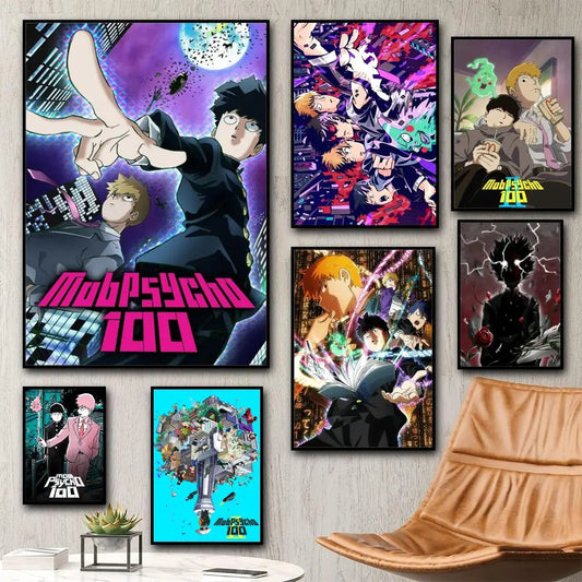 Mob Psycho 100 Reigen Canvas Poster