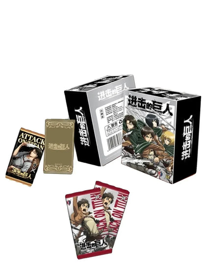 Genuine Attack on Titan Card Allen's Survey Corps Trading Cards Final Battle Collectible Card Toys Gifts