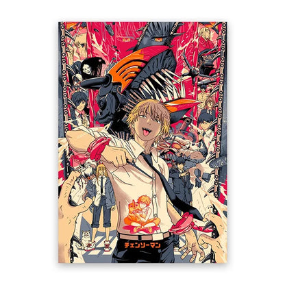 Chainsaw Man Denji Canvas Print