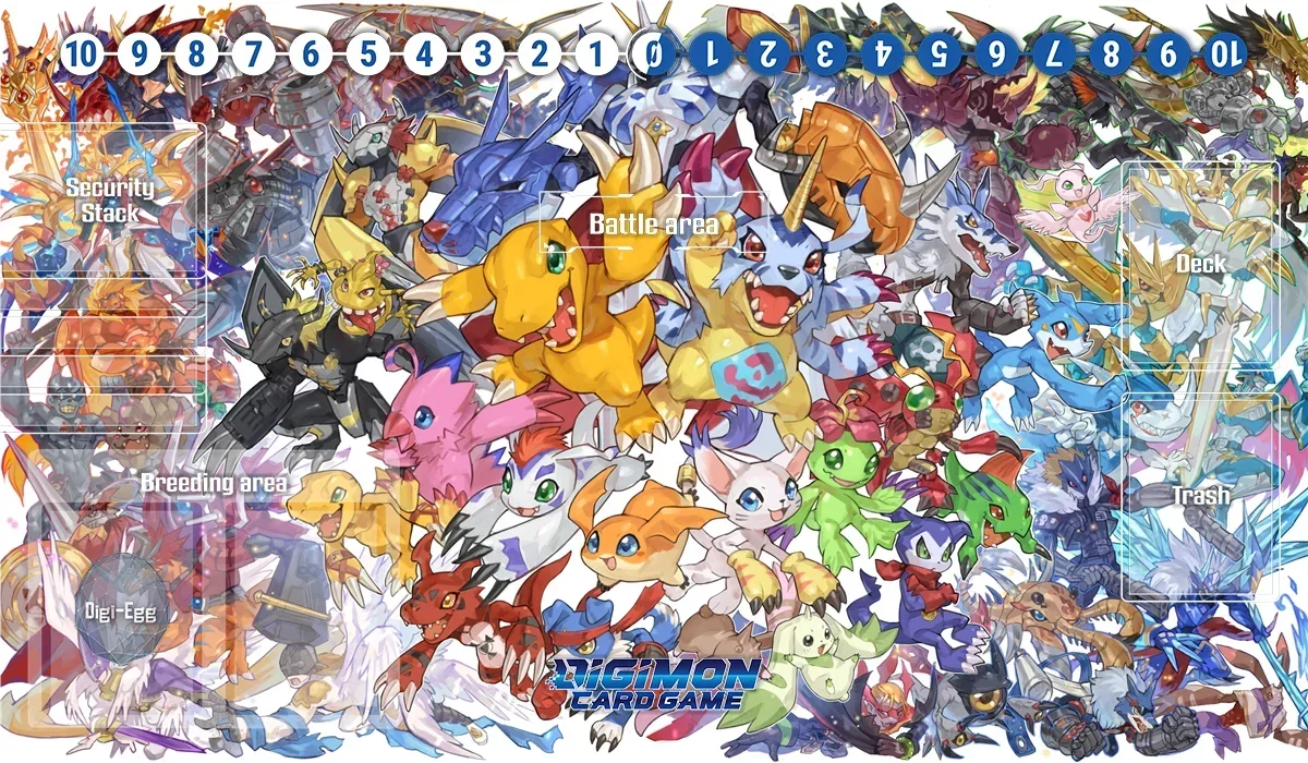 Digimon Omnimon Playmat