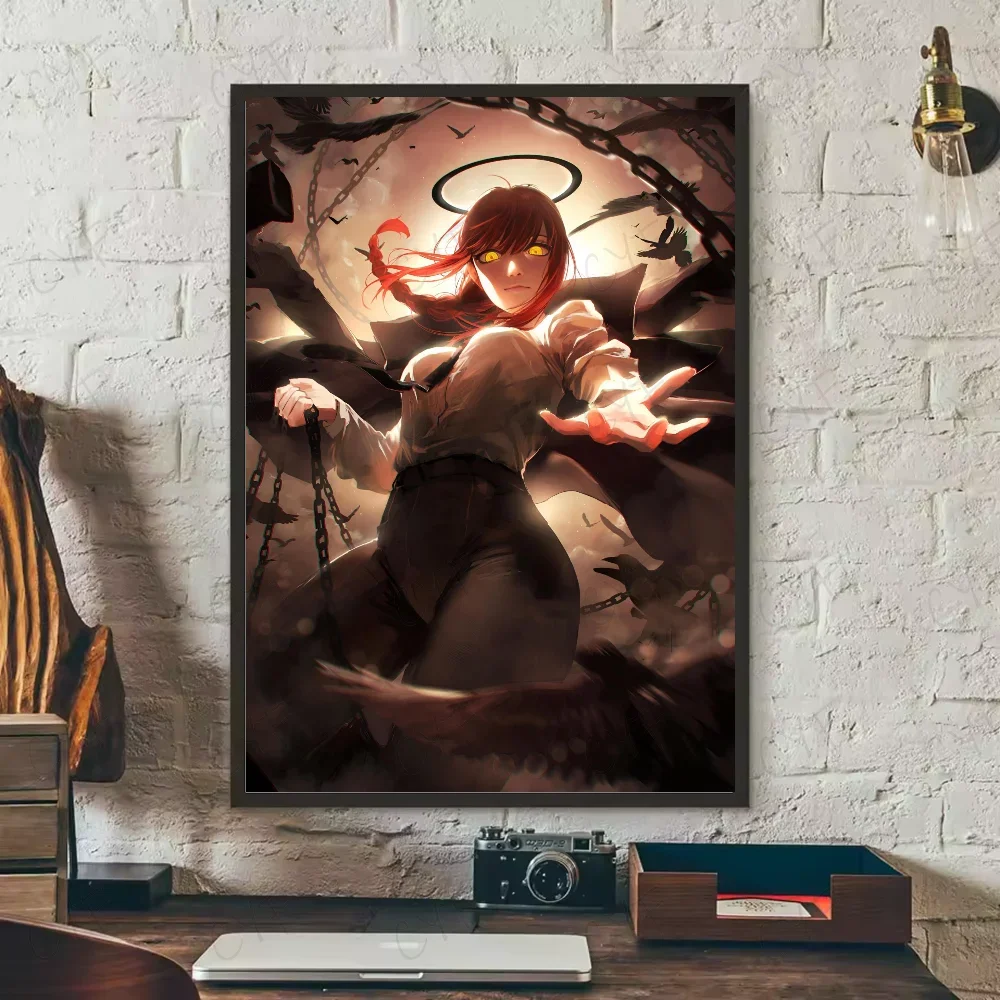 Chainsaw Man Poster Canvas Art