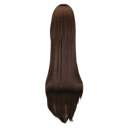 100 Cm Harajuku Cosplay Wig For Noragami Go Hiyori Dark Brown Heat Resistant Synthetic Hair Wigs Costume Party Peruca Peluca