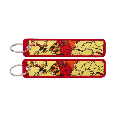 Anime Cute Animals Keyring