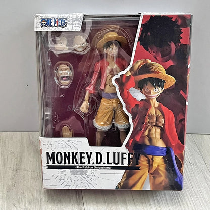 S.H.Figuarts Monkey D Luffy Figure White Nika Luffy GEAR5 SHF Figure Movable Joints Collection Model Toys Birthday Gifts