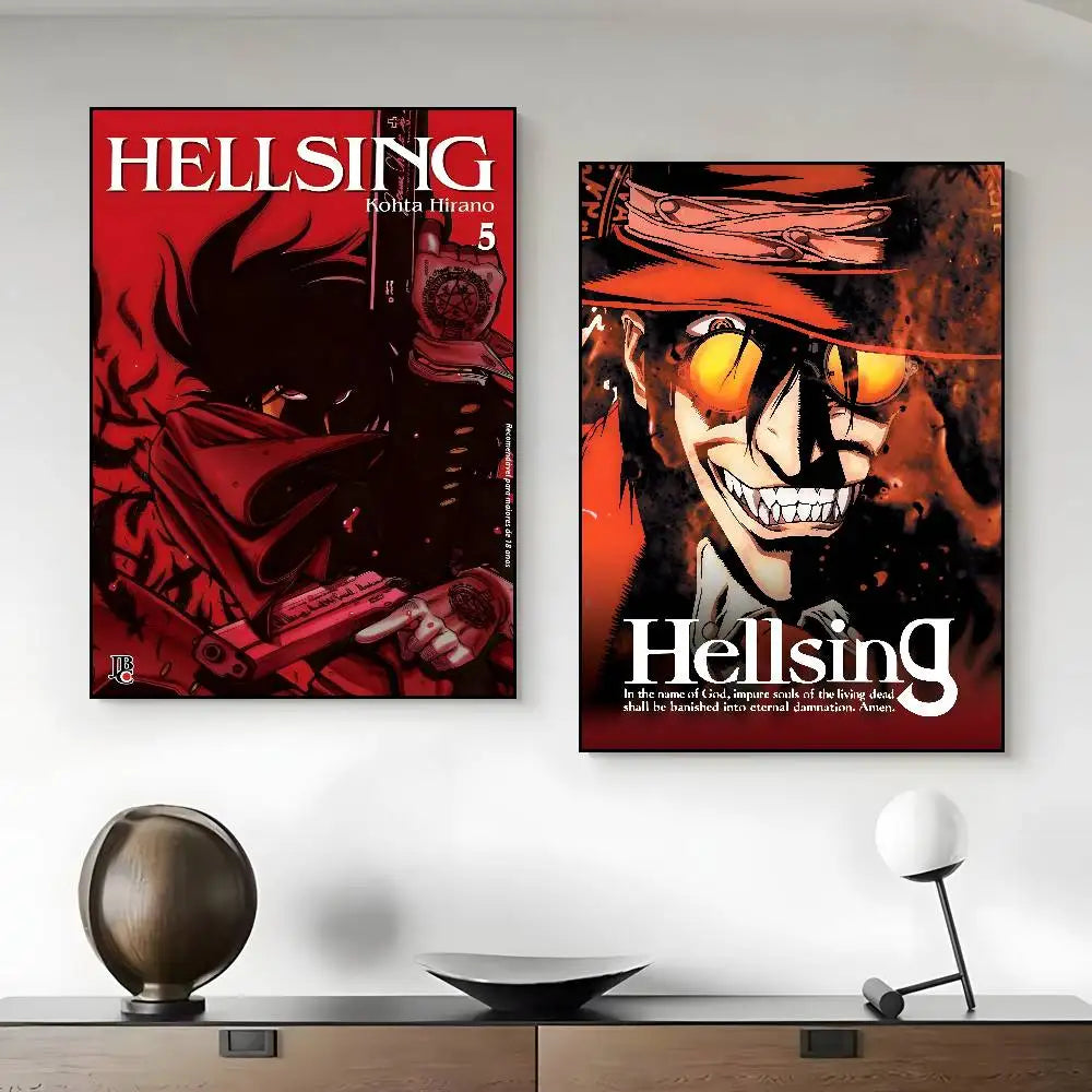 Hellsing Ultimate Poster Canvas