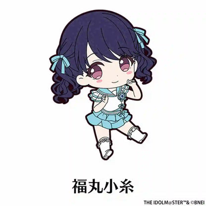 Anime Fans Gifts TTHE IDOLM@STER  Cute Kawaii HD Character Shimamura Uzuki Acrylic Keychain Decoration About 6cm
