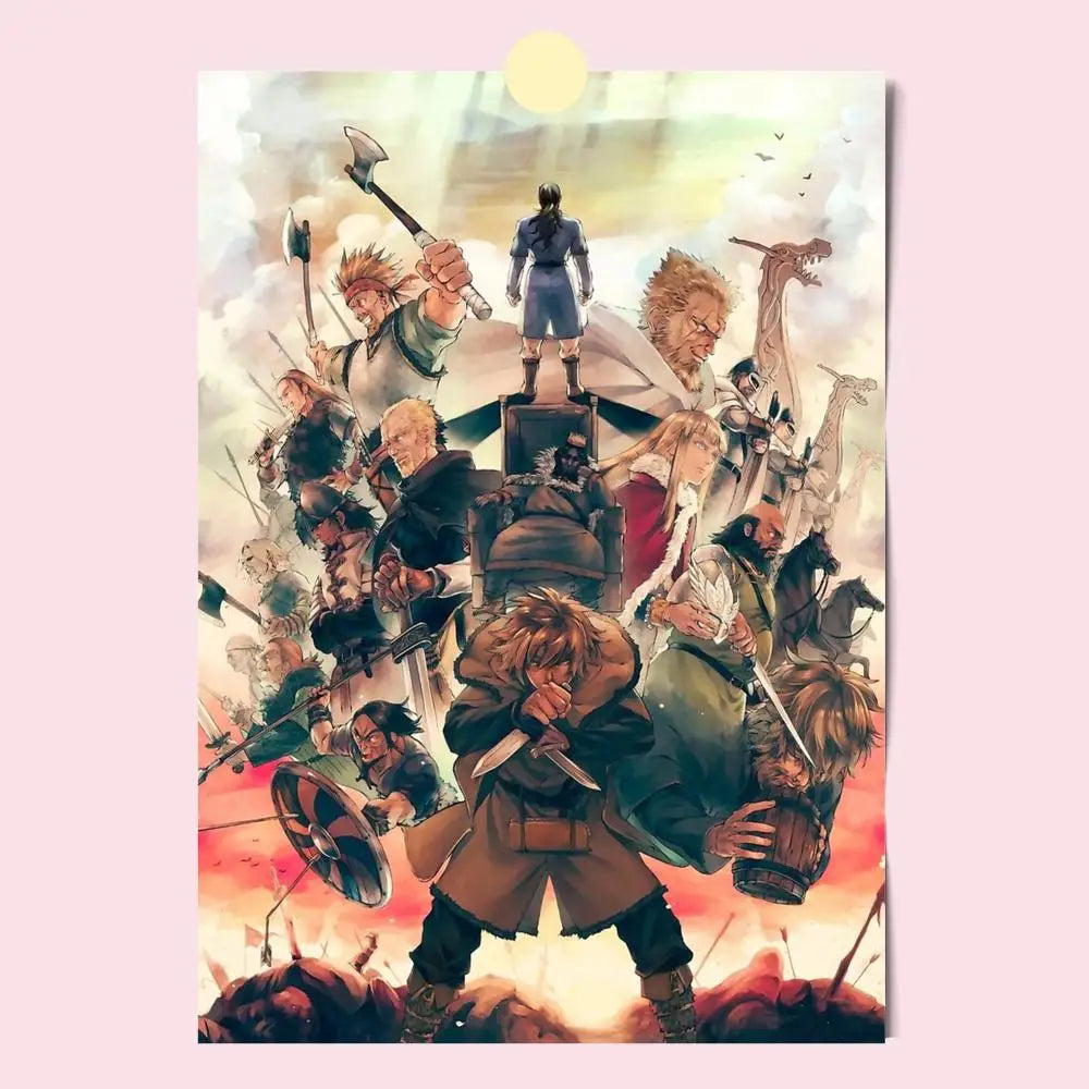Vinland Saga Poster Wall Art