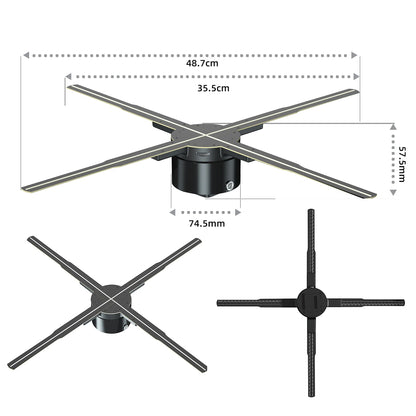 Anime Holographic Fan