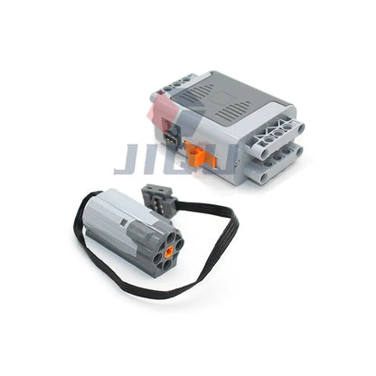 High-tech 2 Speed Compact Gearbox Model Building Blocks Compatible PF Set MOC Transmission Kit Bricks DIY Toys Gift for Children