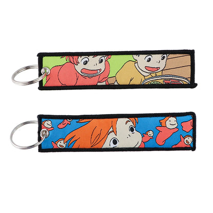 Anime Movie White Dragon Keychain