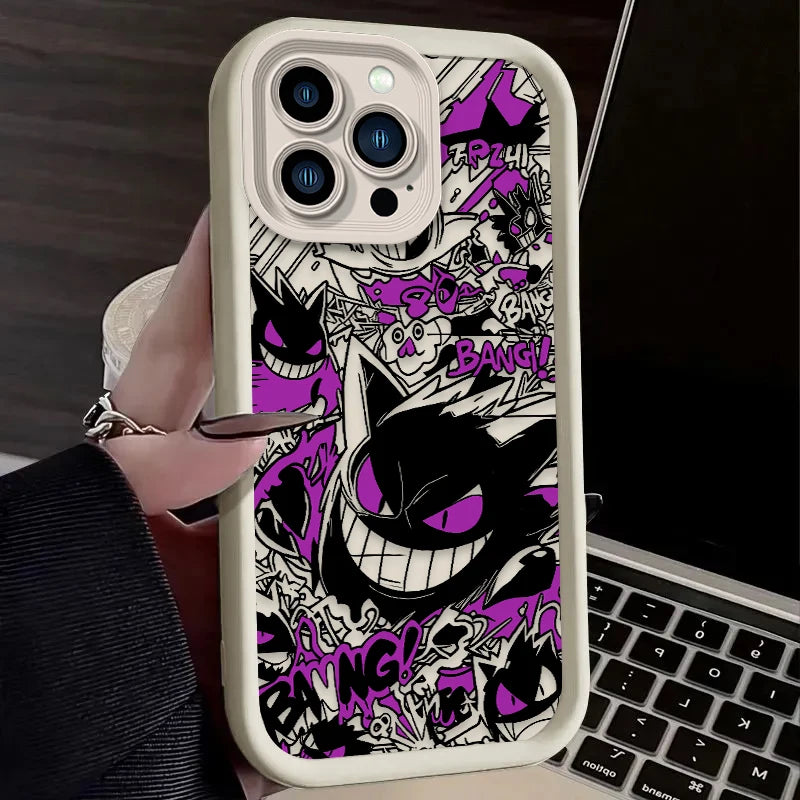 Pokemon Gengar Graffiti Phone Case