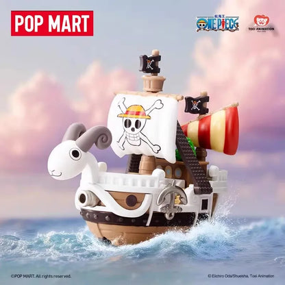 POPMART ONE PIECE THE GRAND LINE SERIES VEHICLES Blind Box Guess Bag Toys Doll Cute Anime Figure Desktop Ornaments Collection