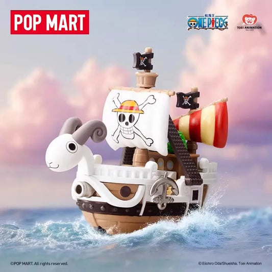 POPMART ONE PIECE THE GRAND LINE SERIES VEHICLES Blind Box Guess Bag Toys Doll Cute Anime Figure Desktop Ornaments Collection