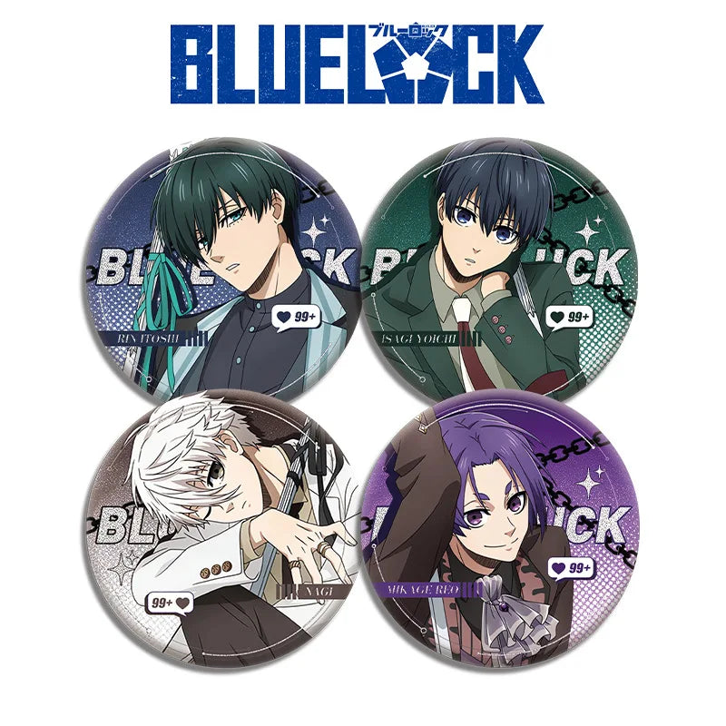 Blue Lock Double Flash Badge
