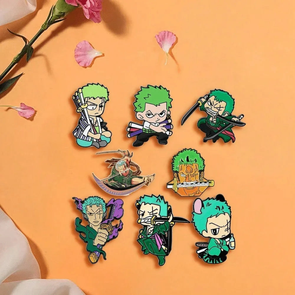 One Piece Roronoa Zoro Enamel Pin