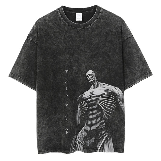 Harajuku Anime Attack on Titan Levi Ackerman Print Tee Men Women Comfortable T-shirts Casual Loose T Shirt Male Cotton Tshirt