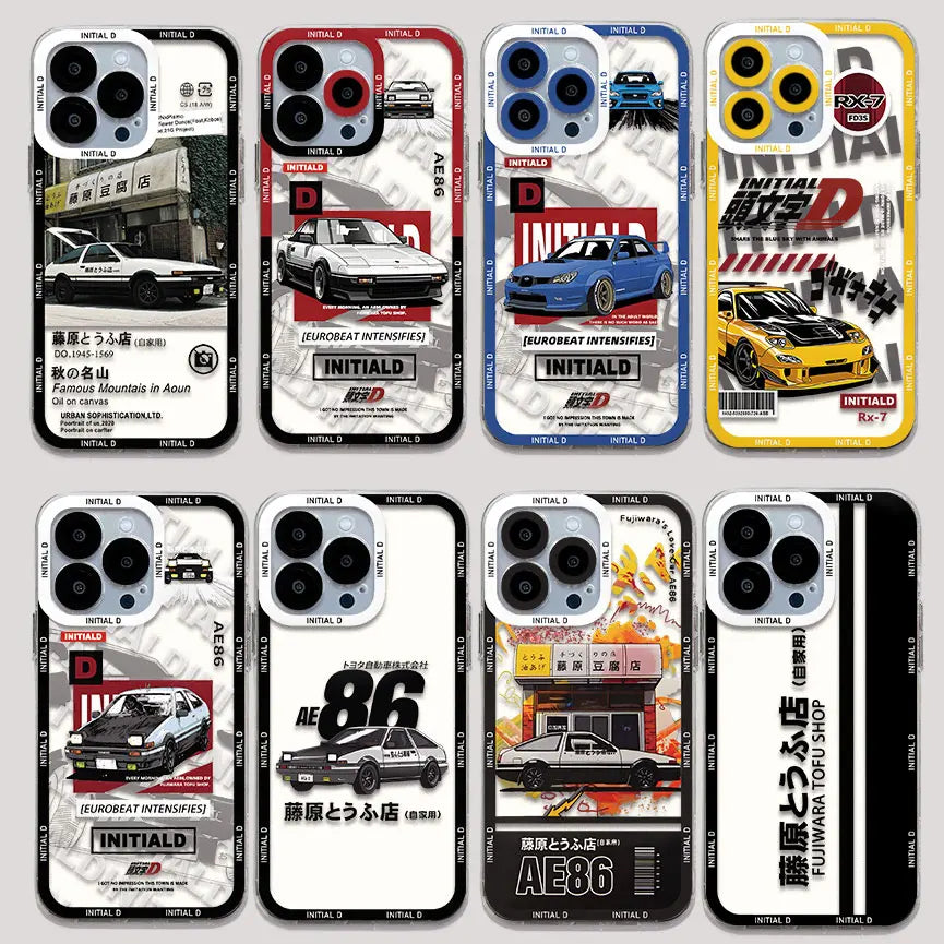 Initial D AE86 Phone Case
