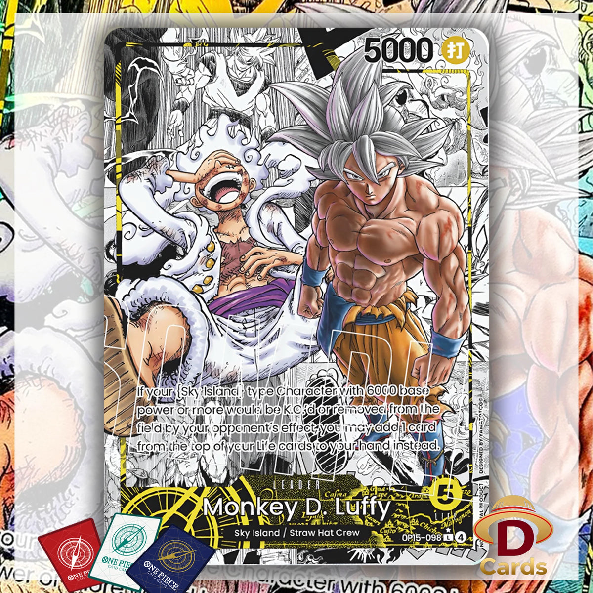 One Piece Luffy TCG Cards
