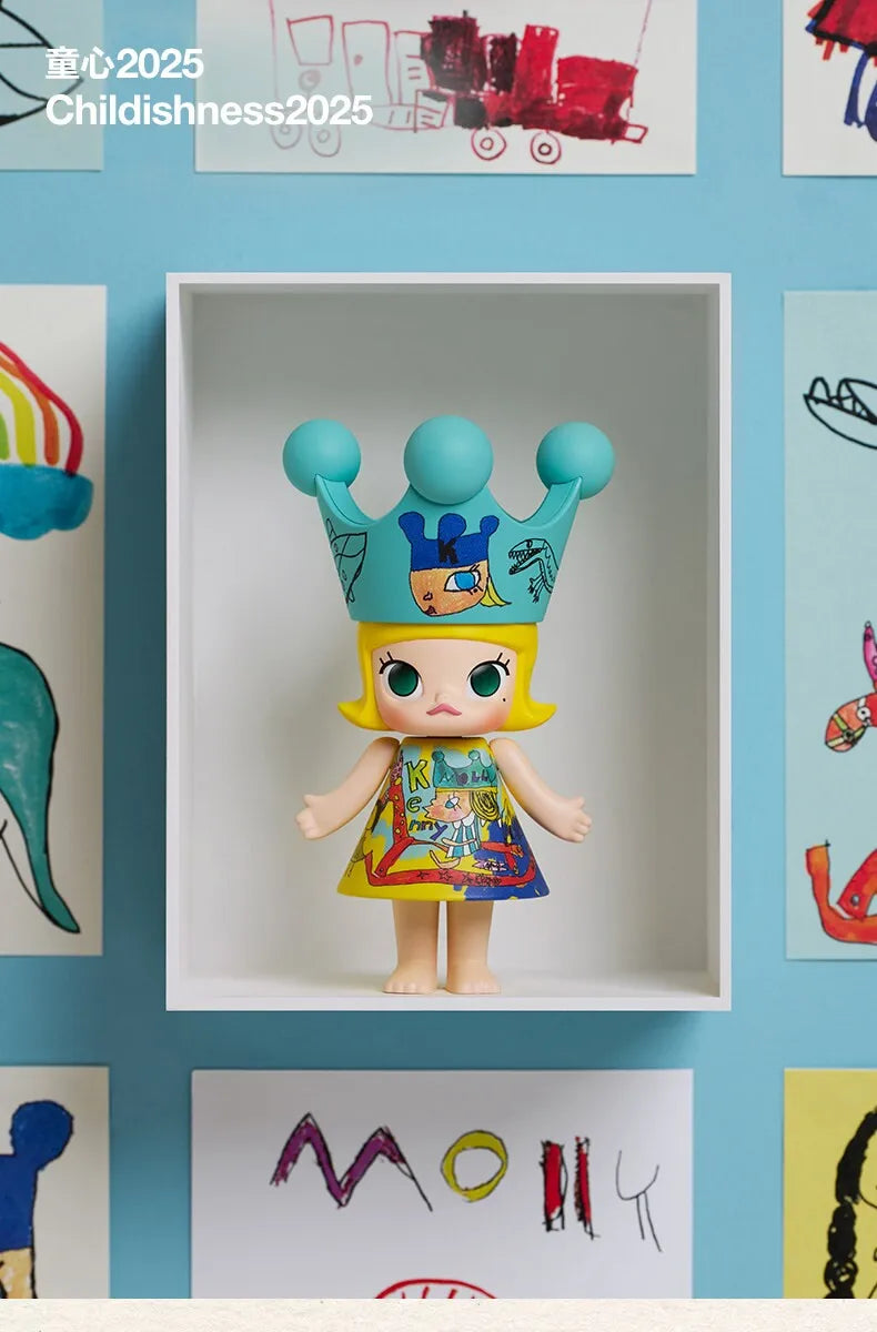 Genuine in Stock POPMART MEGA ROYAL MOLLY 100% Anniversary Series 1 Blind Box Ornament Gift