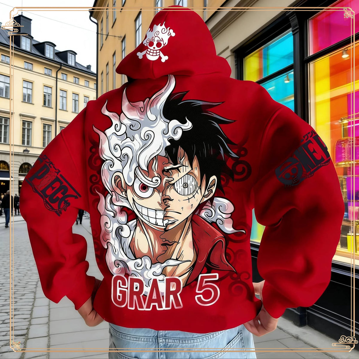 One Piece Luffy Gear 5 Tracksuit