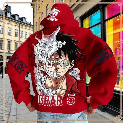 One Piece Luffy Gear 5 Tracksuit