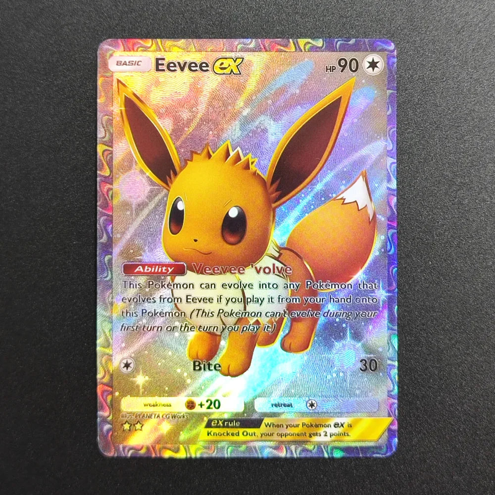 Pokemon Eeveelutions Flash Card