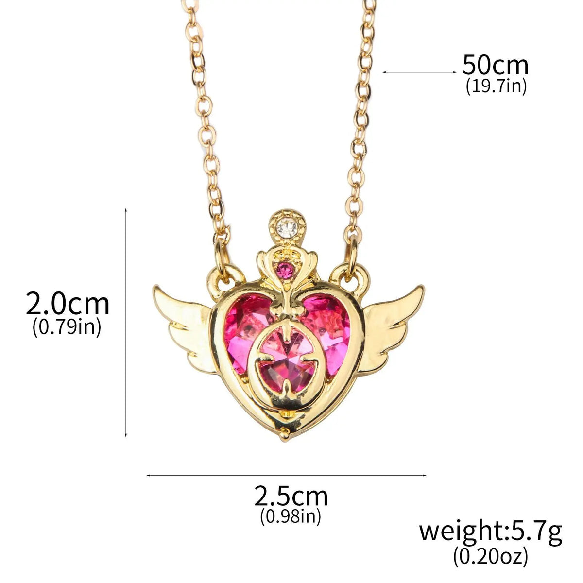 Sailor Moon Tsukino Usagi Enamel Keychain