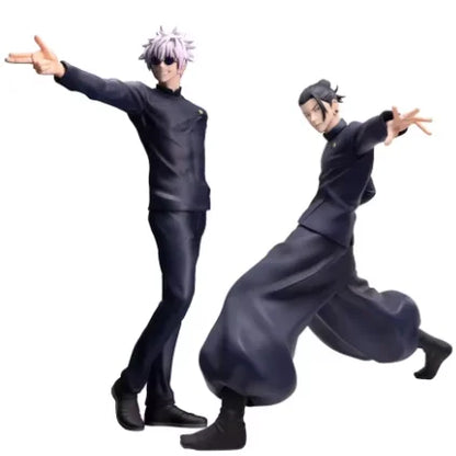 2 kinds 17cm Japanese Anime Jujutsu Kaisen Figure Gojo Satoru Action Figure PVC Model Toys Collectible Statue Standing Kids Gift