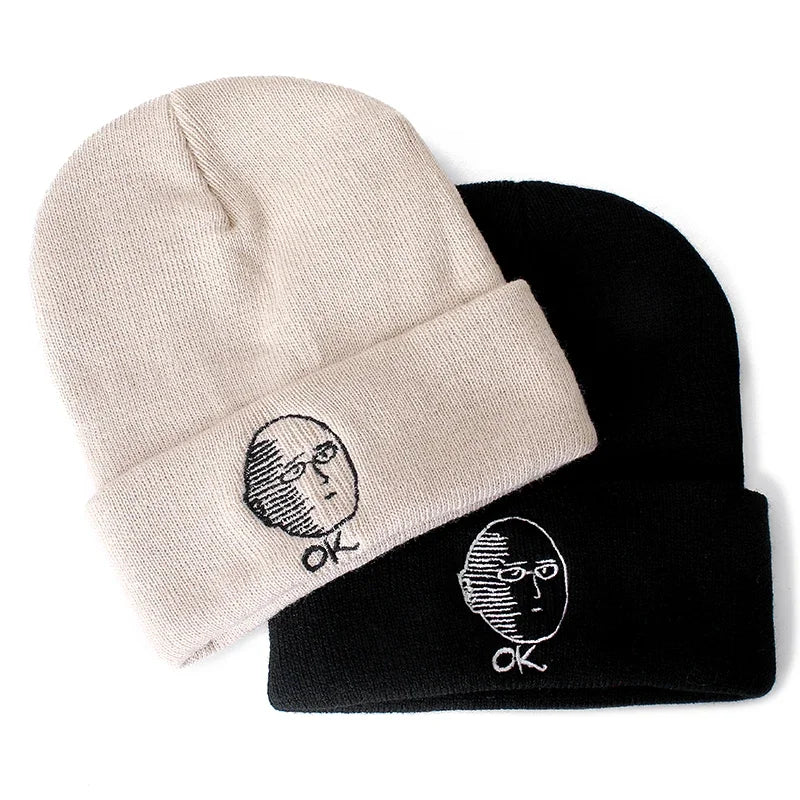 One Punch Man Saitama Beanie