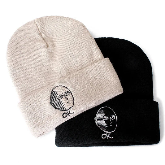 One Punch Man Saitama Beanie