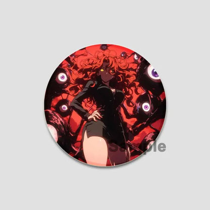 One Punch Man Saitama Button Pins