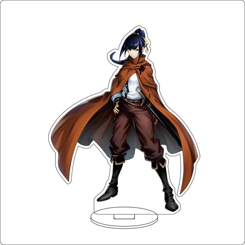 Anime Overlord Acrylic Stand Ornaments Ainz Ooal Gown Shalltear Bloodfallen albedo Cocytus Figure Stand Halloween Gifts