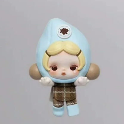 POP MART POP ATTACH SKULLPANDA Off Mode Series Mini Doll Mystery Box Genuine Blind Box Guess Toys Bag Ornament Figurines Home
