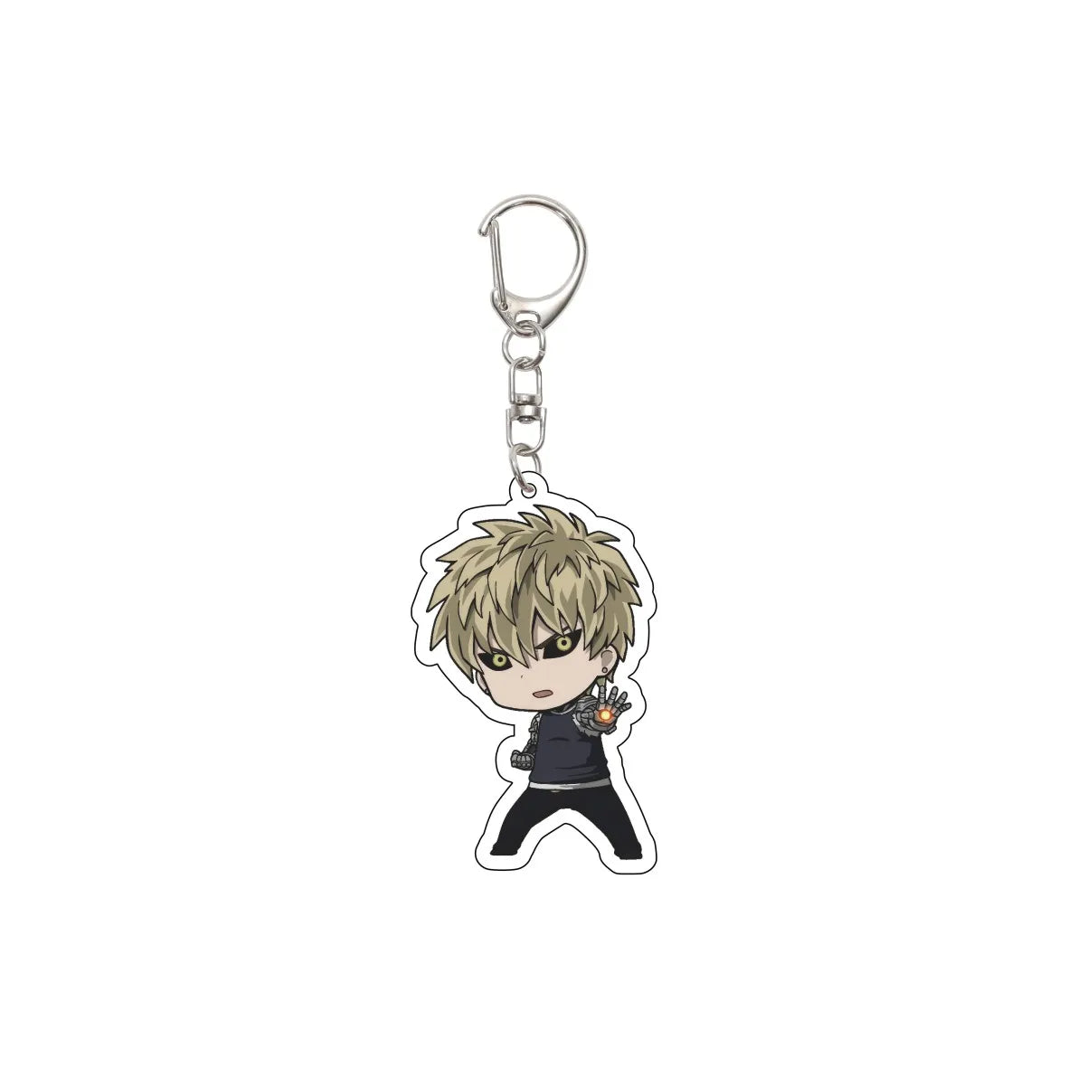 One Punch Man Saitama Keychain