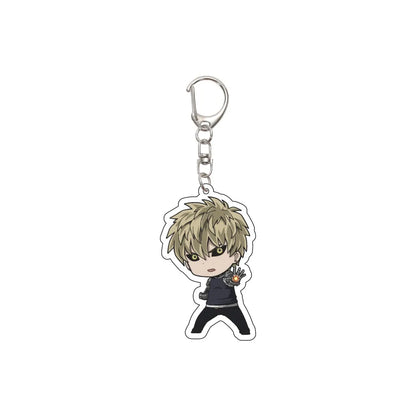 One Punch Man Saitama Keychain