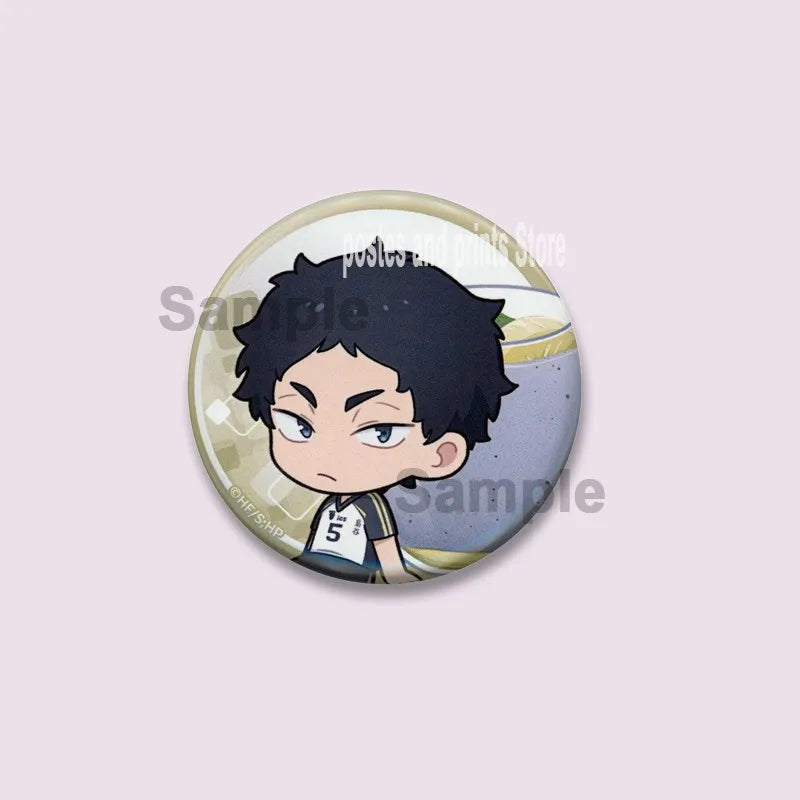 Haikyuu Kenma Button Pin