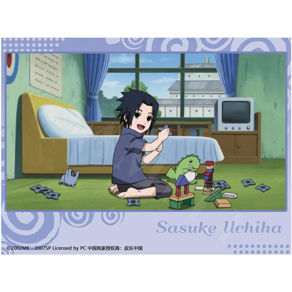 Brdwn Naruto Uchiha Sasuke Hyuga Hinata Haruno Sakura China Official Authorization Cosplay Childhood Series Photographic Paper