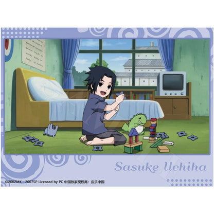 Brdwn Naruto Uchiha Sasuke Hyuga Hinata Haruno Sakura China Official Authorization Cosplay Childhood Series Photographic Paper