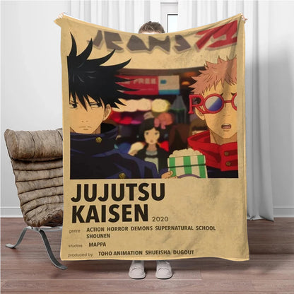 Jujutsu Kaisen Flannel Blanket