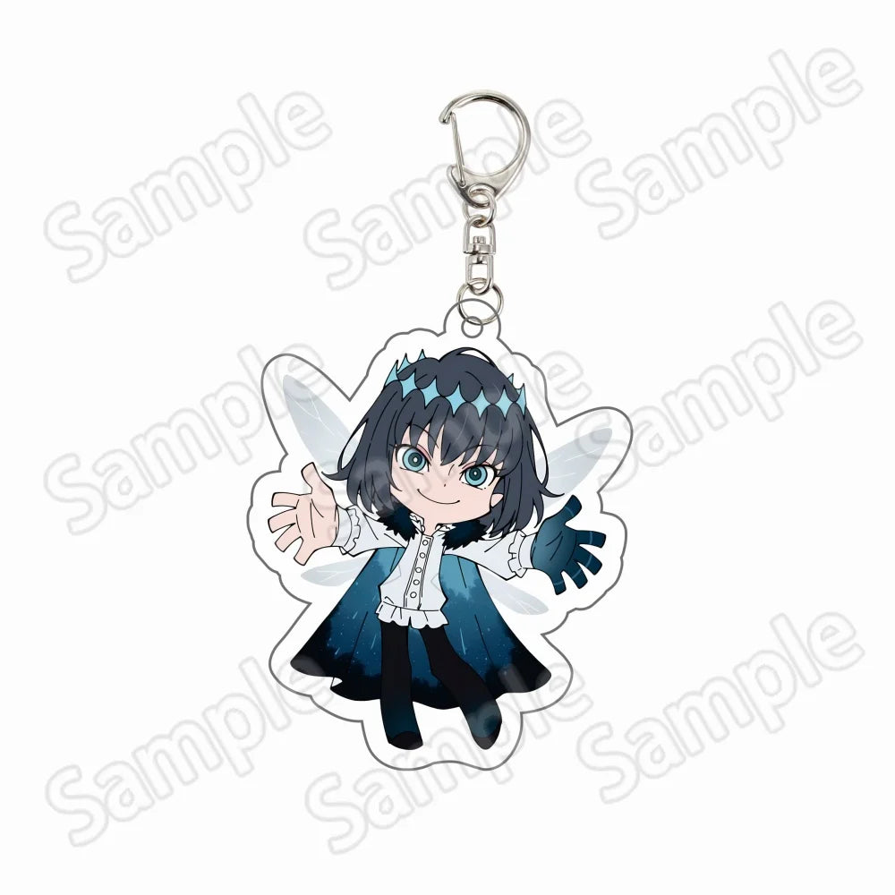 Anime Game Fate Grand Order FGO Saber Gilgamesh Mash Merlin Enkidu Ishtar Jeanne Ereshkigal Acrylic Keychain Keyring Pendant
