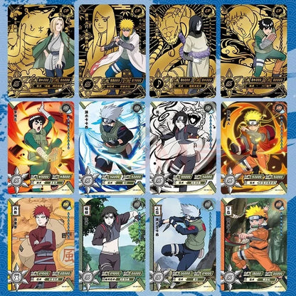 Genuine KAYOU Naruto Cards Box Anime Figure Card Booster Pack Sasuke Collection Flash Card Toy Birthday Christmas Surprise Gifts