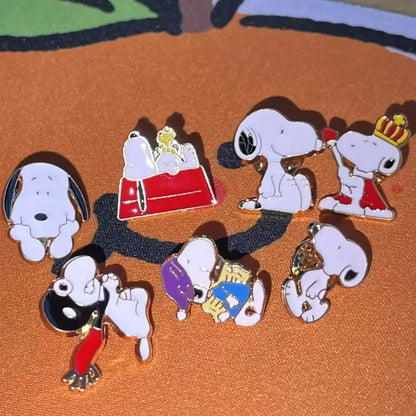 Snoopy Woodstock Metal Badge