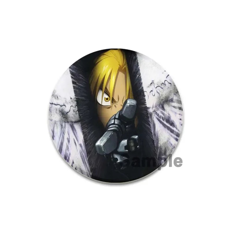 Fullmetal Alchemist Brooch Pin – 58Mm