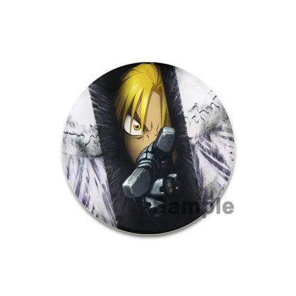 Fullmetal Alchemist Brooch Pin – 58mm