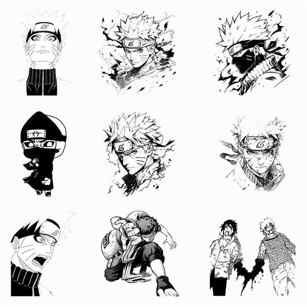 Naruto Graffiti Stickers