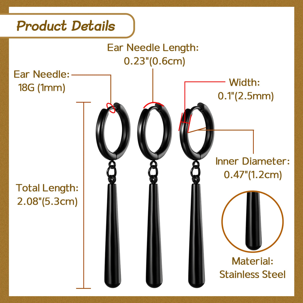 One Piece Roronoa Earrings